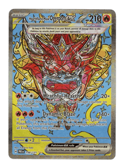 2025 Hearthflame Mask Ogerpon ex #148 Prismatic Evolutions