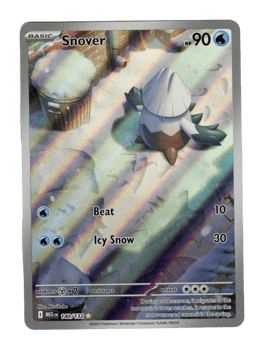 2025 Snover #140 Mega Evolution