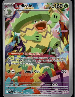 2025 Ludicolo #95 Phantasmal Flames