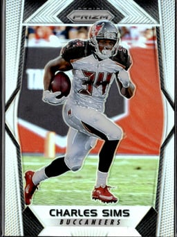 2017 Charles Sims #186 Prizm