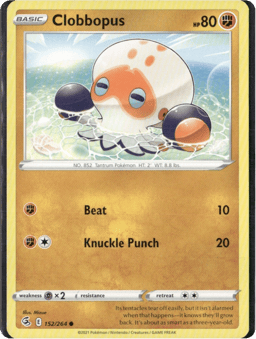 2021 Clobbopus #152 Fusion Strike