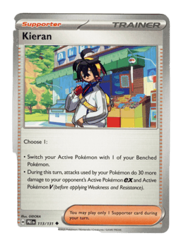 2025 Kieran #113 Prismatic Evolutions