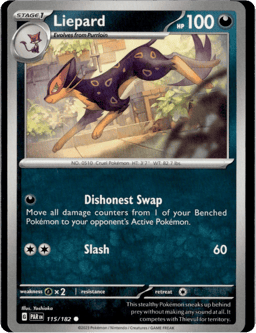 2023 Liepard #115 Paradox Rift