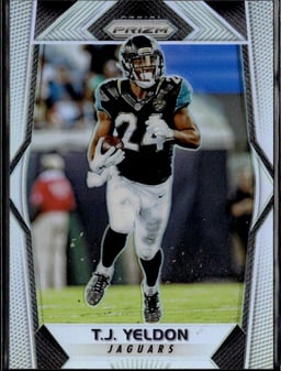 2017 T.J. Yeldon #28 Prizm