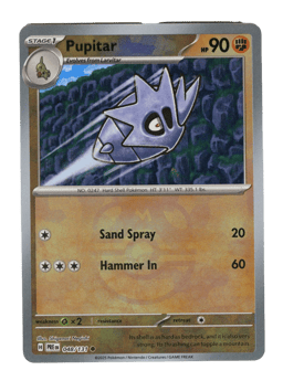 2025 Pupitar  (Master Ball) #48 Prismatic Evolutions