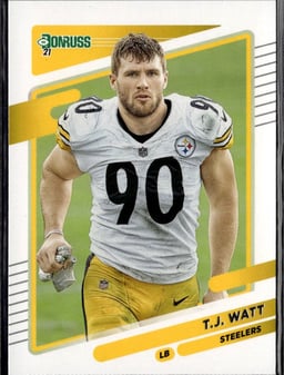 2021 T. J. Watt #22 Donruss