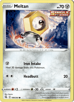 2021 Meltan #188 Fusion Strike