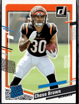2023 Chase Brown #318 Donruss