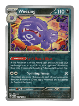2023 Weezing #110 151