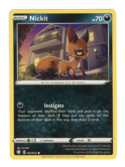 2021 Nickit #47 Shining Fates