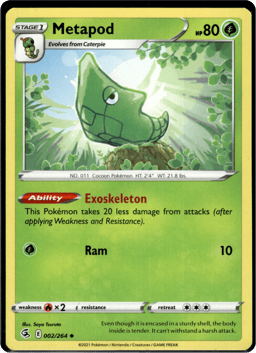 2021 Metapod #2 Fusion Strike
