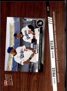 2020 David Price #BTN-10 Topps Now