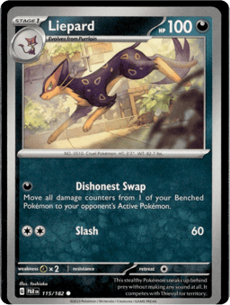 2023 Liepard #115 Paradox Rift