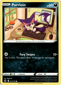 2023 Purrloin #77 Crown Zenith