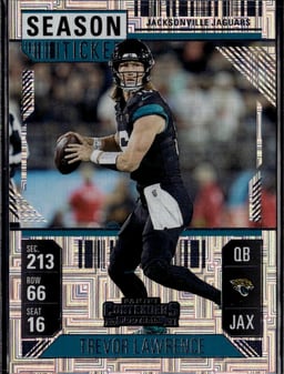 2024 Trevor Lawrence #46 Contenders Season Ticket