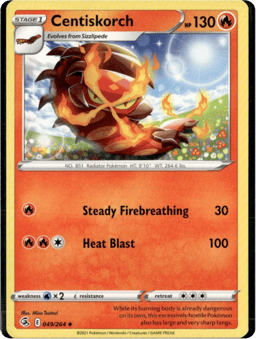 2021 Centiskorch #49 Fusion Strike