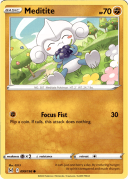2022 Meditite #99 Lost Origin