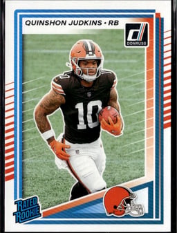2025 Quinshon Judkins #330 Donruss