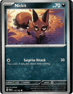 2023 Nickit #119 Paradox Rift