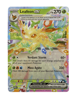 2025 Leafeon ex #6 Prismatic Evolutions