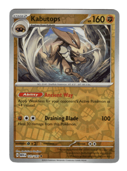 2023 Kabutops #141 151
