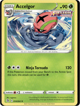2021 Accelgor #14 Fusion Strike