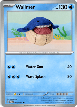 2026 Wailmer #15 Pitch Black
