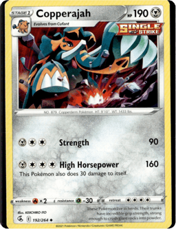 2021 Copperajah #192 Fusion Strike