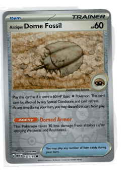2023 Antique Dome Fossil #152 151