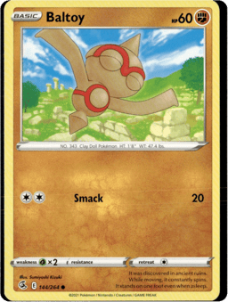 2021 Baltoy #144 Fusion Strike