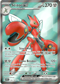 2024 Scizor ex #195 Temporal Forces