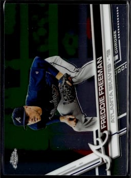 2017 Freddie Freeman #146 Topps Chrome