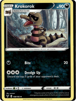 2020 Krokorok #108 Vivid Voltage
