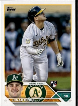 2023 Jonah Bride #95 Topps