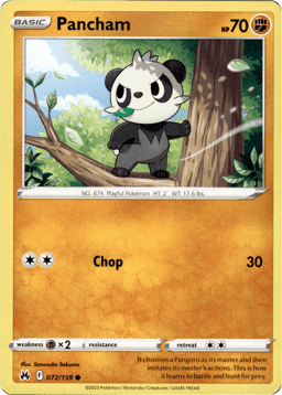2023 Pancham #72 Crown Zenith