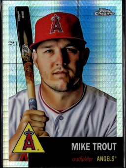 2022 Mike Trout #50 Topps Chrome