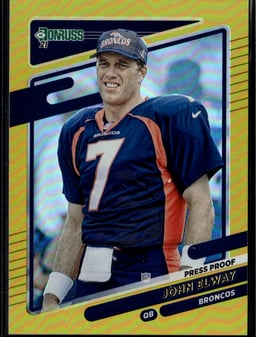 2021 John Elway #180 Press Proof