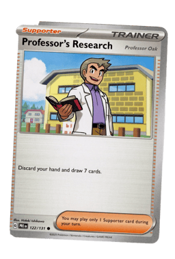 2025 Professor's Research #122 Prismatic Evolutions