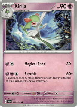 2023 Kirlia #85 Scarlet & Violet
