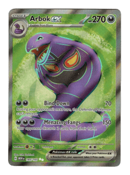 2023 Arbok ex #185 151