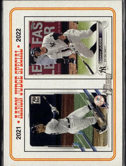 2023 Aaron Judge #4 Topps Heritage