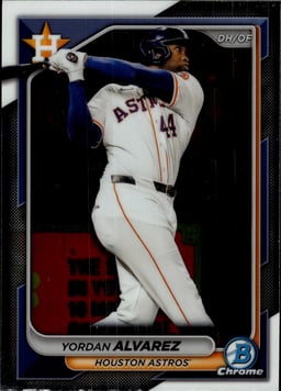 2024 Yordan Alvarez #48 Bowman Chrome