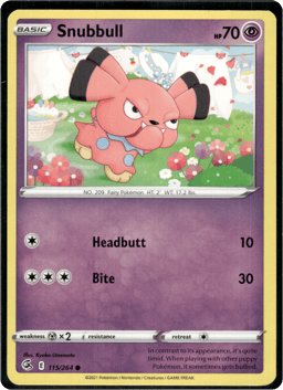 2021 Snubbull #115 Fusion Strike