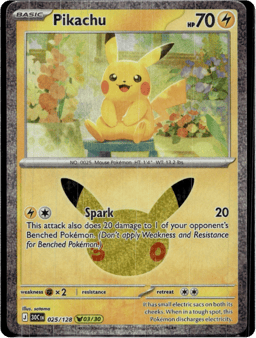 2026 Pikachu #25 30th Celebration