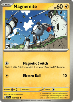 2023 Magnemite #63 Scarlet & Violet