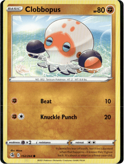 2021 Clobbopus #152 Fusion Strike