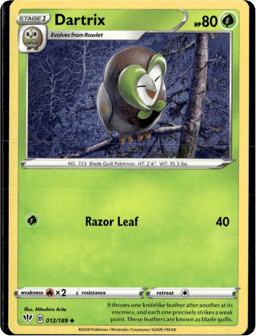 2020 Dartrix #12 Darkness Ablaze