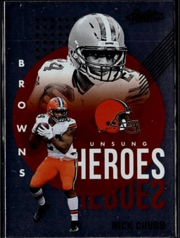 2021 Nick Chubb #UH12 Absolute Unsung Heroes