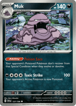 2023 Muk #127 Scarlet & Violet