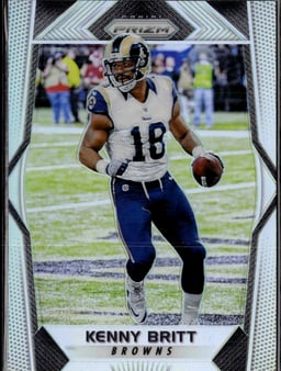 2017 Kenny Britt #60 Prizm